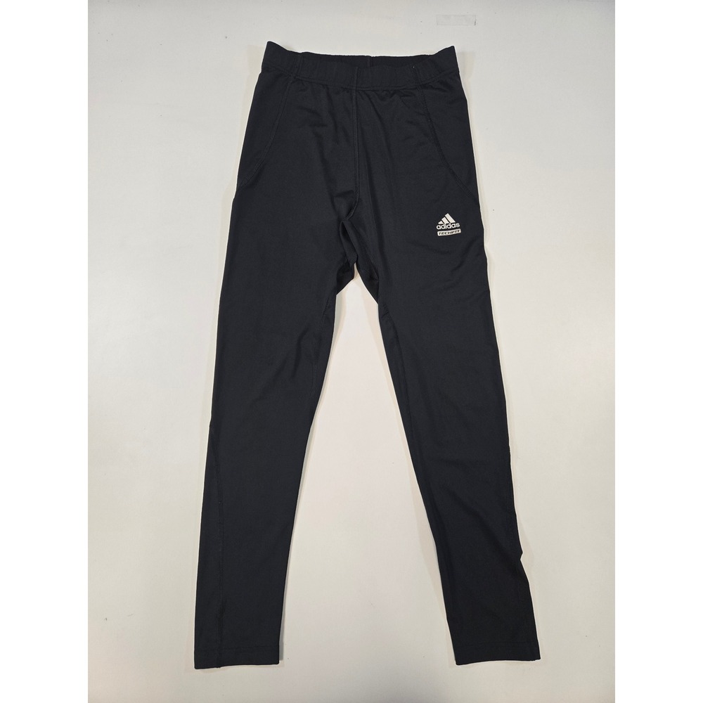 Adidas Techfit Climalite Mens Compression Leggings Black Athletic Tights Large‎